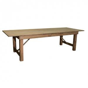 9' x 40' Pine Farm Table