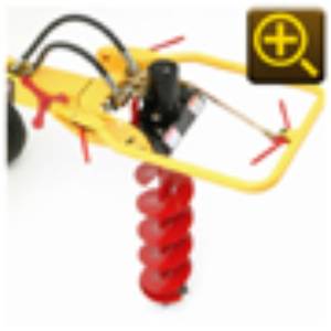 Ground Hog HD99 Towable Earth Auger