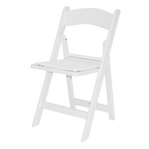 Garden White Folding Chairs